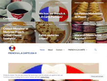 Tablet Screenshot of frenchalacarteblog.com